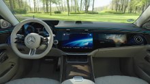 Mercedes-Benz S 450 d 4MATIC Interior Design in High tech silver