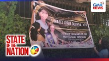 Congratulatory tarp para sa first LET passer ng angkan, naging pasasalamat na rin sa suporta ng pamilya | SONA