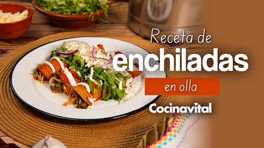 Receta de enchiladas de olla en 30 minutos