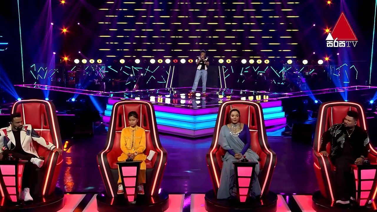 Senuth Madurawaka | Channa Kinnaravi (චන්න කින්නරාවී)|Blind Auditions | The Voice Teens Sri Lanka S3