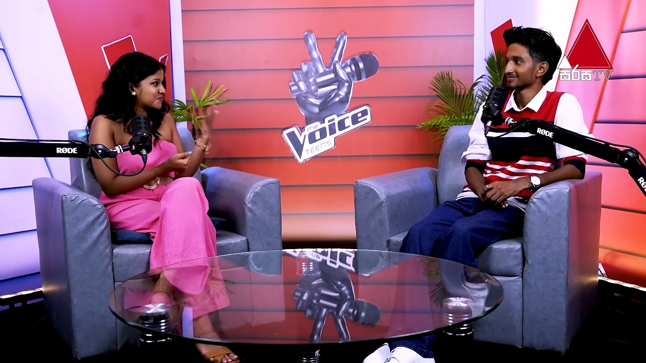 Coaches ලා කිවුවා මගේ Fan කෙනෙක් කියලා 😎💪 | Sathmin Nimsara | V Cast | The Voice Teens Sri Lanka S3