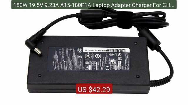 180W 19.5V 9.23A A15-180P1A Laptop Adapter Charger For CHICONY A17... Best Deal 2026 | Shop Now!