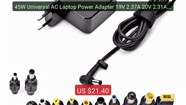 45W Universal AC Laptop Power Adapter 19V 2.37A 20V 2.31A 1.75A ... Best Deal 2026 | Shop Now!