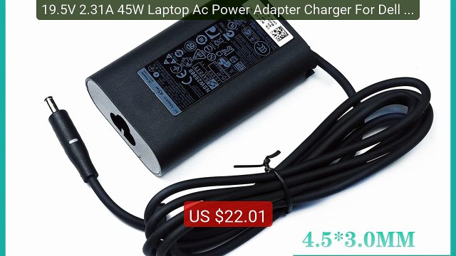19.5V 2.31A 45W Laptop Ac Power Adapter Charger For Dell Xps 1... Hot Deal 2026 | Limited Offer!