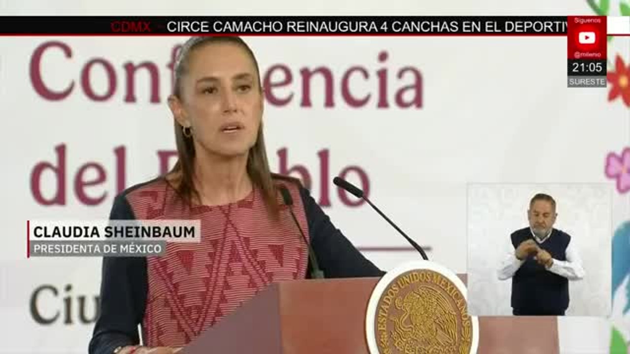 No son imputaciones contra Rocha Moya ni Maru Campos: Sheinbaum | Pedro Gamboa, 25 de mayo de 2026
