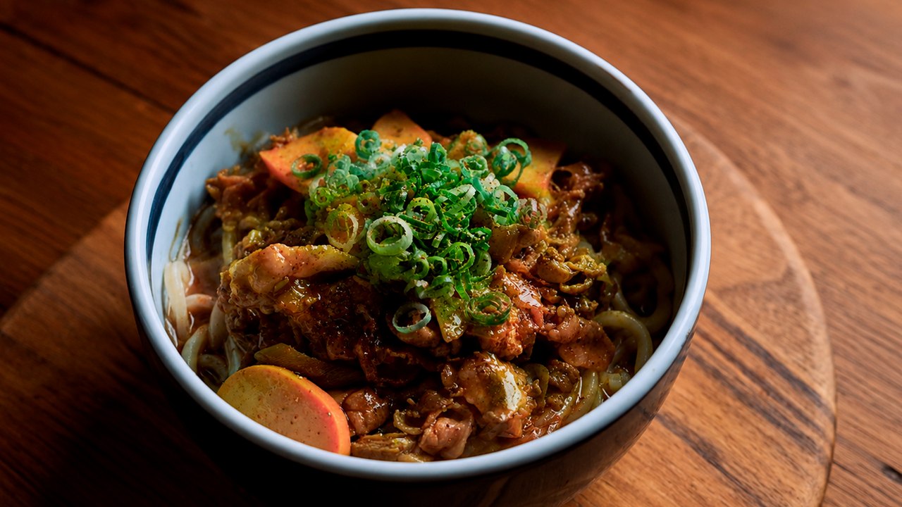Easy Japanese Curry Udon With Curry Powder