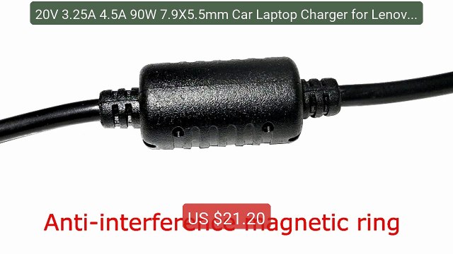 20V 3.25A 4.5A 90W 7.9X5.5mm Car Laptop Charger for Lenovo ThinkPad... Top Rated 2026 | Buy Now!