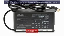170W 20V 8.5A USB Laptop Power Adapter Charger For Lenovo Thi... -- Amazing Value 2026 | Must Have!