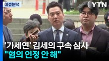 '김수현 명예훼손' 김세의 구속 심사..."혐의 인정 안 해" / YTN