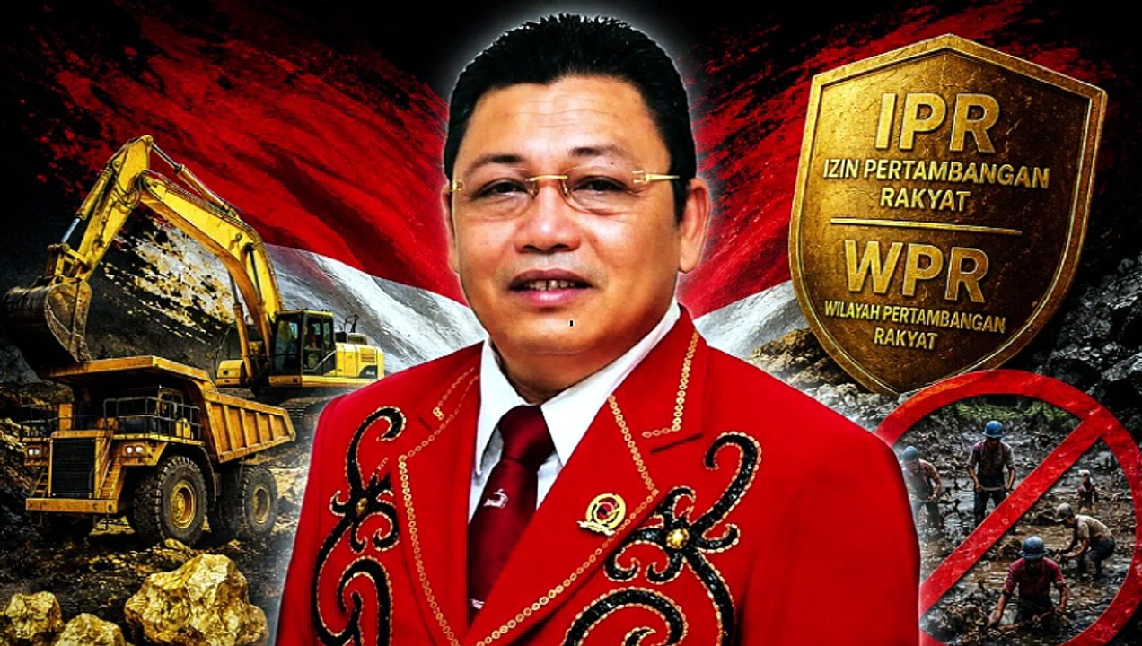 Illegal Gold Mining and Trading, Kata Drs Cornelis MH Dihentikan Harus Permudah Penerbitan IPR di Areal WPR di seluruh Indonesia