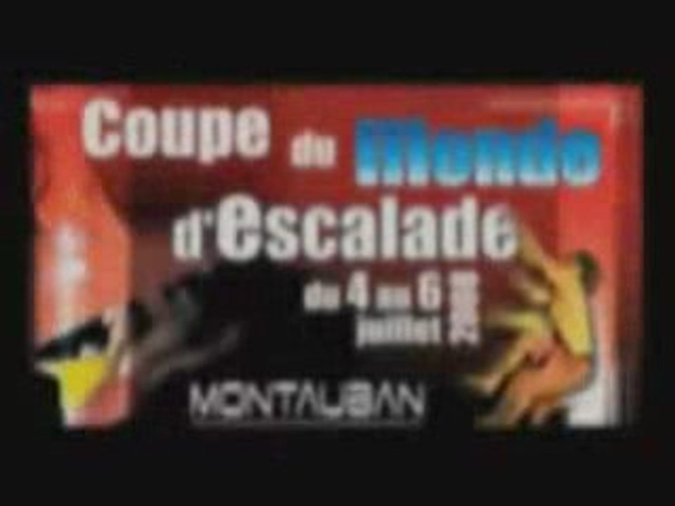 Bande Annonce Coupe du Monde Escalade