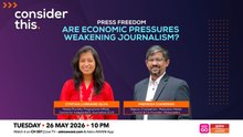 Consider This: Press Freedom (Part 1) — Are Economic Pressures Weakening Journalism?