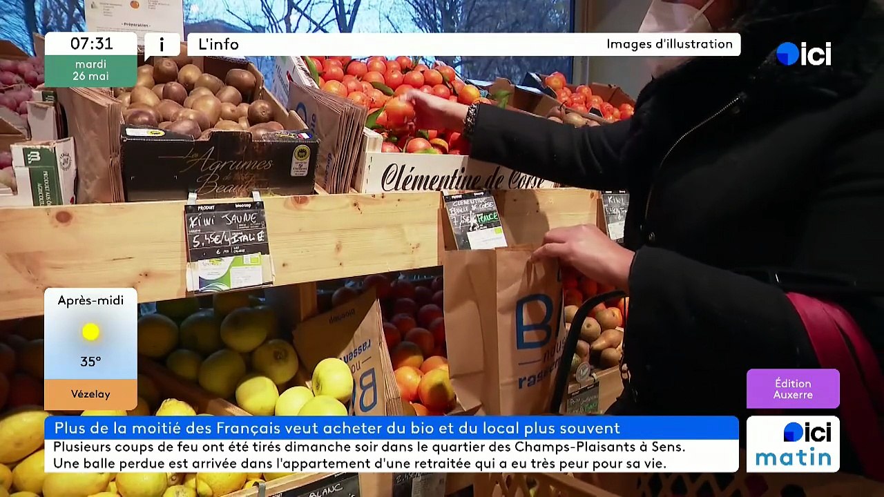 26/05/2026 - ici matin par ici Auxerre en vidéo