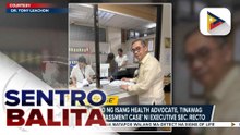 Inihain na reklamo ng isang health advocate, tinawag na 'nuisance' at 'harassment case' ni Executive Sec. Recto | ulat ni Kenneth Paciente