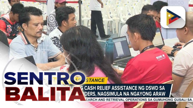 Special payout ng cash relief assistance ng DSWD sa service delivery riders, nagsimula na; payout, target na matapos ngayong Mayo | ulat ni Gab Villegas