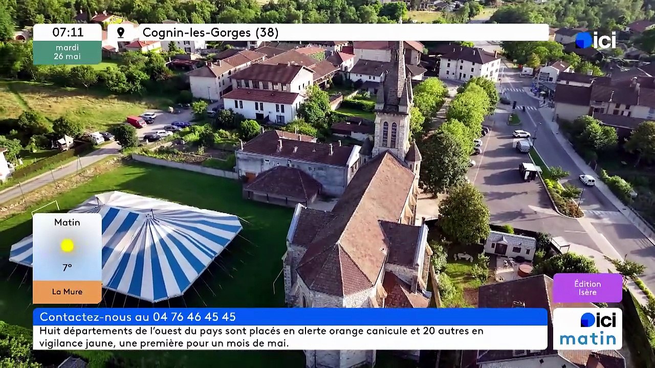 26/05/2026 - ici matin par ici Isère en vidéo