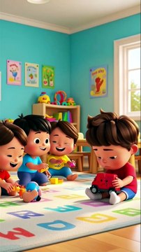 Sharing Toys Makes Everyone Happy 🤲🧸 | Moral Story for Kids | Sharing & Kindness