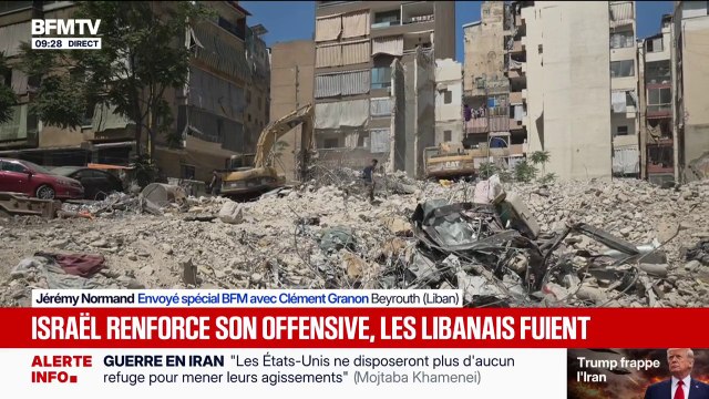Guerre au Moyen-Orient: les Libanais fuient Beyrouth après l’annonce d'Israël d'intensifier son offensive au Liban