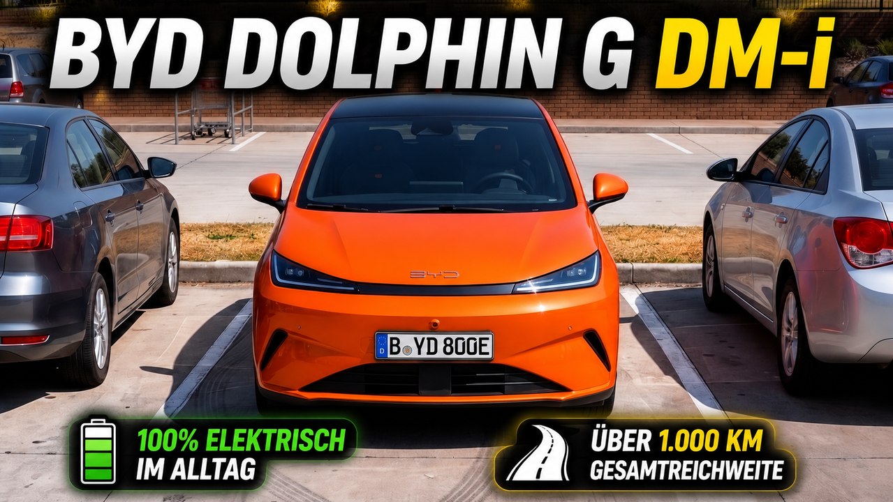 2027 BYD DOLPHIN G DM-i bringt Hybrid-Power ins B-Segment
