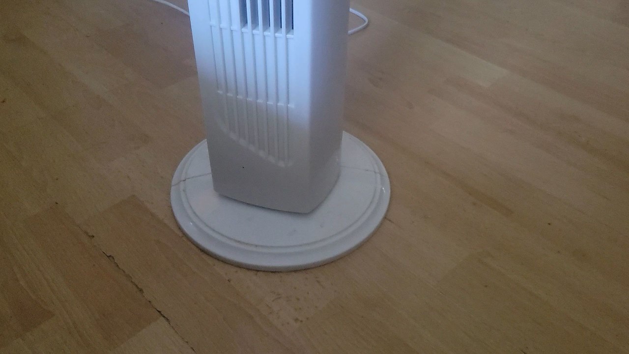 20-second footage of my tower fan