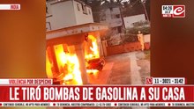 Despechado incendió la casa de la mujer que lo rechazó. Mirá el video