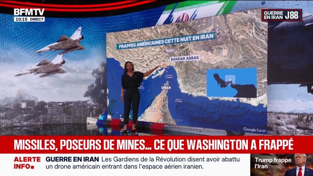 LES ÉCLAIREURS - Missiles, poseurs de mines…ce que Washington a frappé