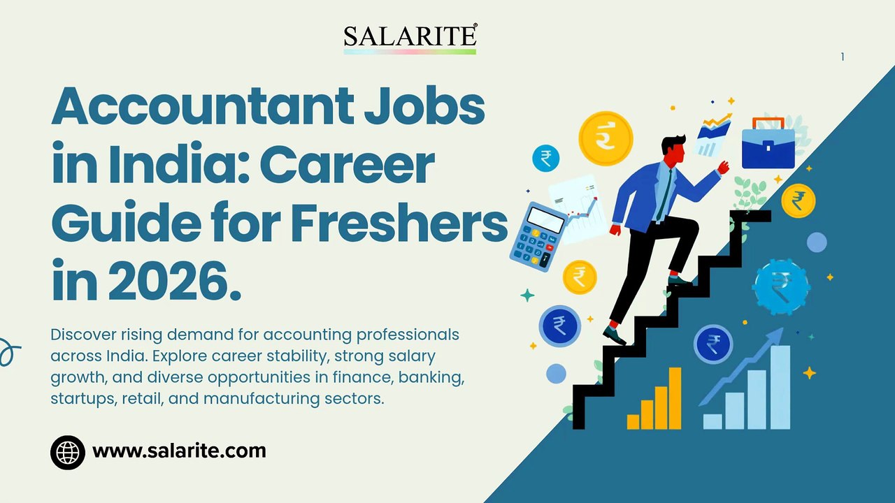 Accountant Jobs in India Career Guide for Freshers in 2026.