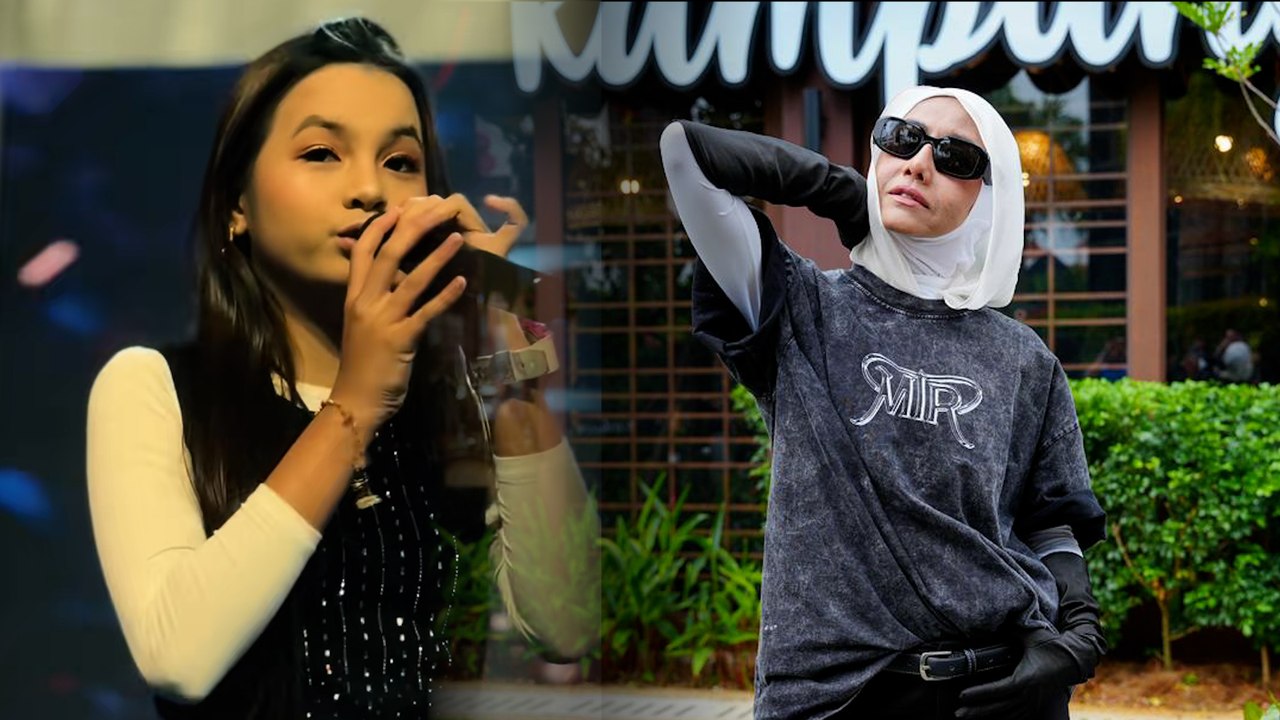 Tak tiru, suara Putri Hafirra memang ori macam Ella