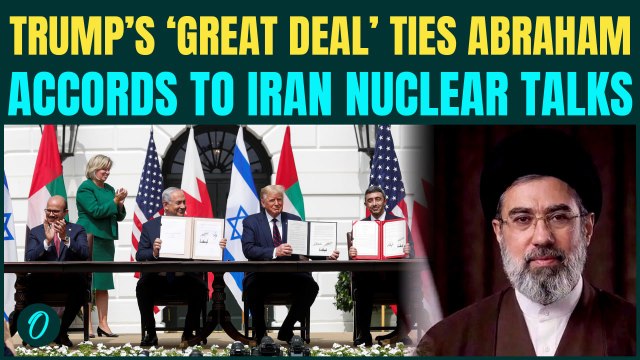 Trump LINKS Abraham Accords With Iran Nuclear Deal in ‘GREAT DEAL’; Pushes Iran To Join