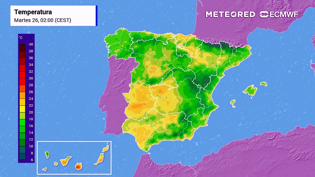 Las temperaturas continúan en aumento