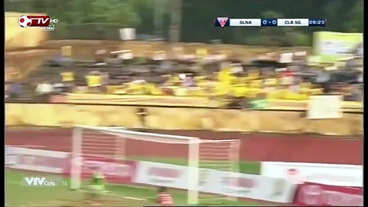 Sông Lam Nghệ An 1-0 Sài Gòn - Goals and Highlights (10/4/2016) | VTVcab 16 - Bóng Đá TV HD