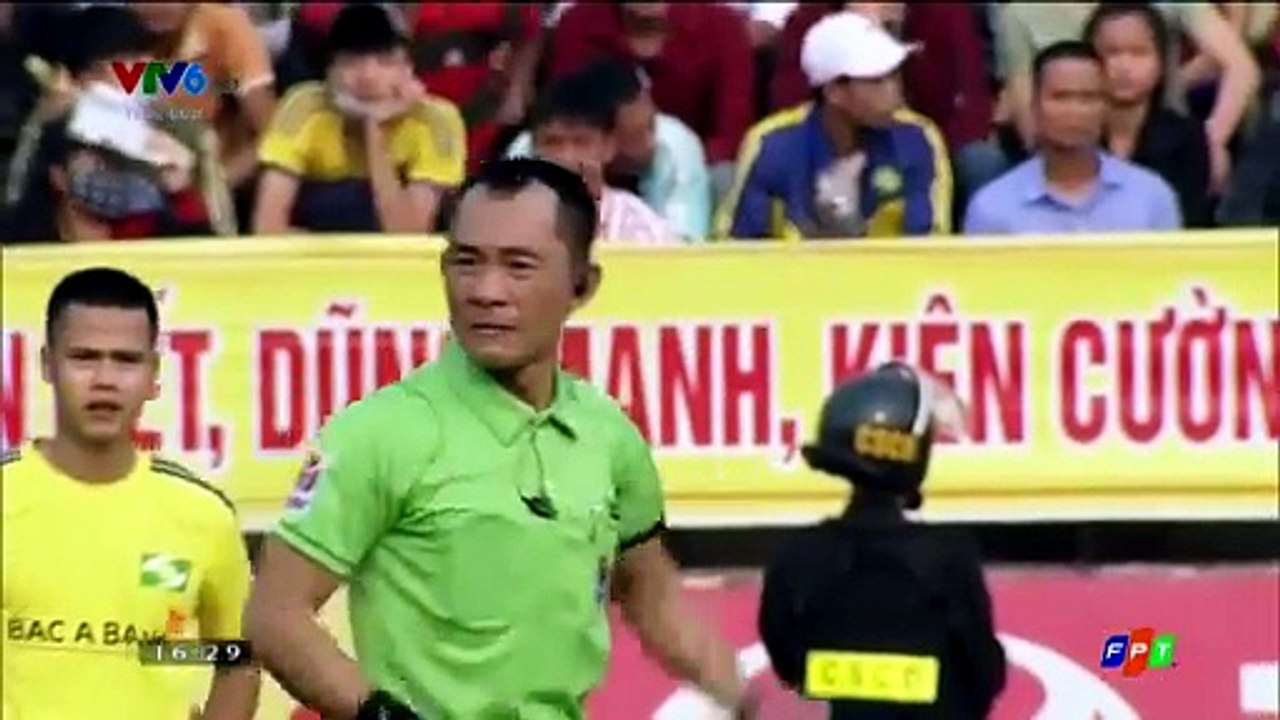 Sông Lam Nghệ An 1-1 Becamex Bình Dương - Goals and Highlights (9/9/2016) | VTV6 HD