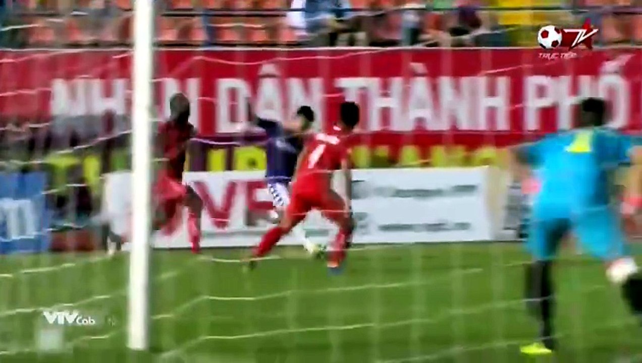 Hải Phòng 3-1 Hà Nội FC - Goals and Highlights (21/4/2019) | VTVcab 16 - Bóng Đá TV (Kênh số 42 trên hệ thống Truyền Hình K+)
