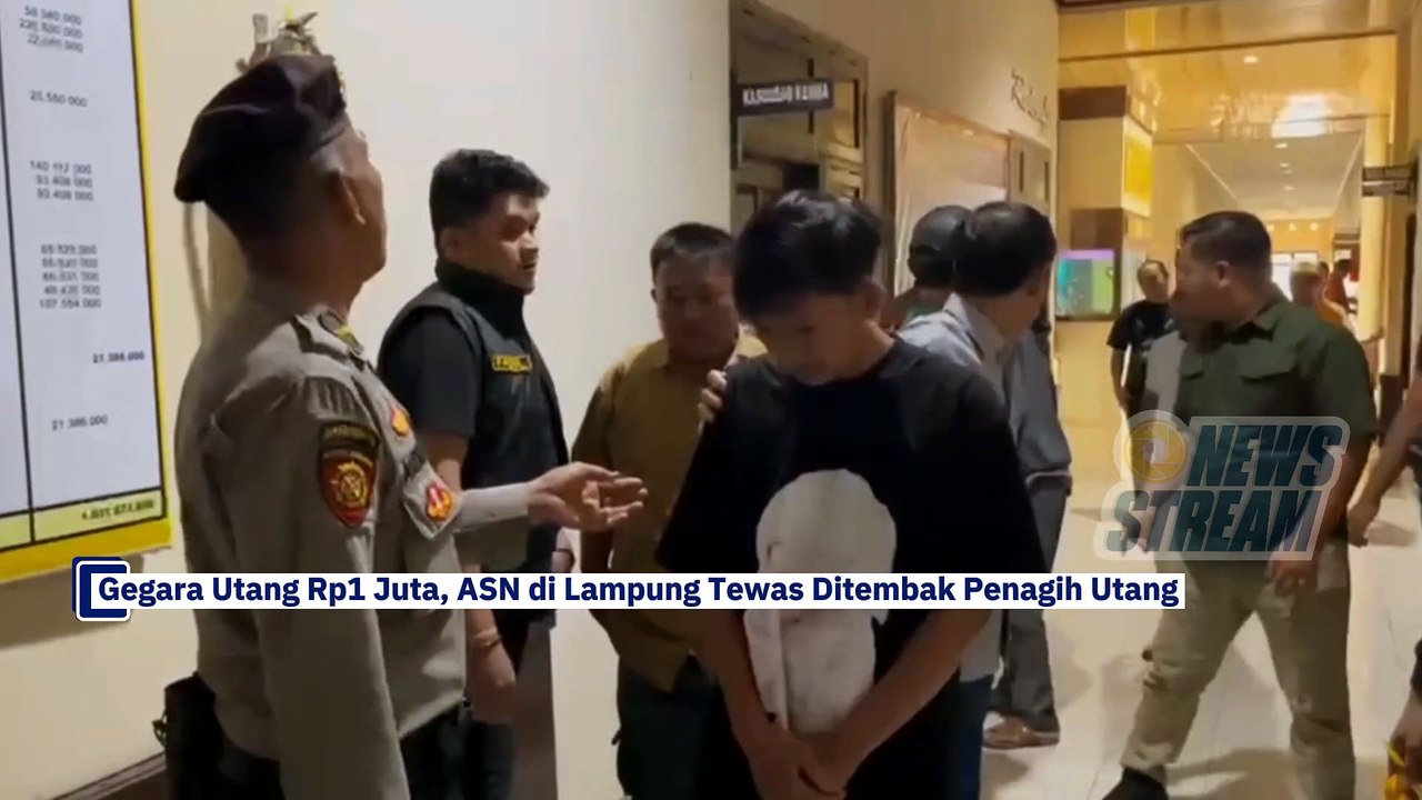 Gegara Utang Rp1 Juta, ASN di Lampung Tewas Ditembak Penagih Utang