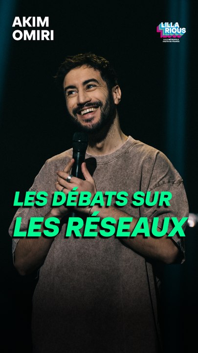 Akim Omiri adore les réseaux sociaux : cet espace d'échange, de nuance et de bienveillance 🙃😂