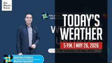 Today's Weather, 5 P.M. | May 26, 2026
