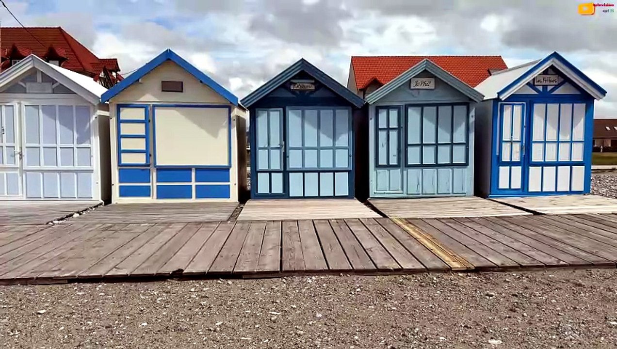 Cayeux-sur-mer  | Cabines de Plage Colorées | Nord 24 Télévision