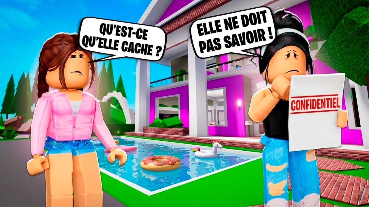 Ma meilleure amie me cache un secret ! | Histoires Brookhaven RP | Roblox