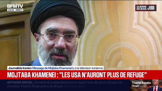 Mojtaba Khamenei a estimé que les pays du Golfe ne serviront bientôt plus de boucliers aux bases américaines