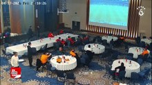 Galatasaraylı futbolcuların Rizespor'un Fenerbahçe'ye son dakikada attığı golde yaşadığı sevinç