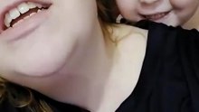 Young Boy Leans on His Mother and Unexpectedly Slaps Her