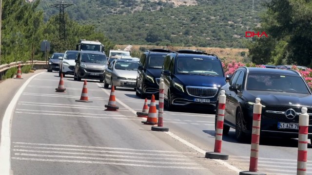 Kurban Bayramı öncesi Bodrum'a tatilci akını