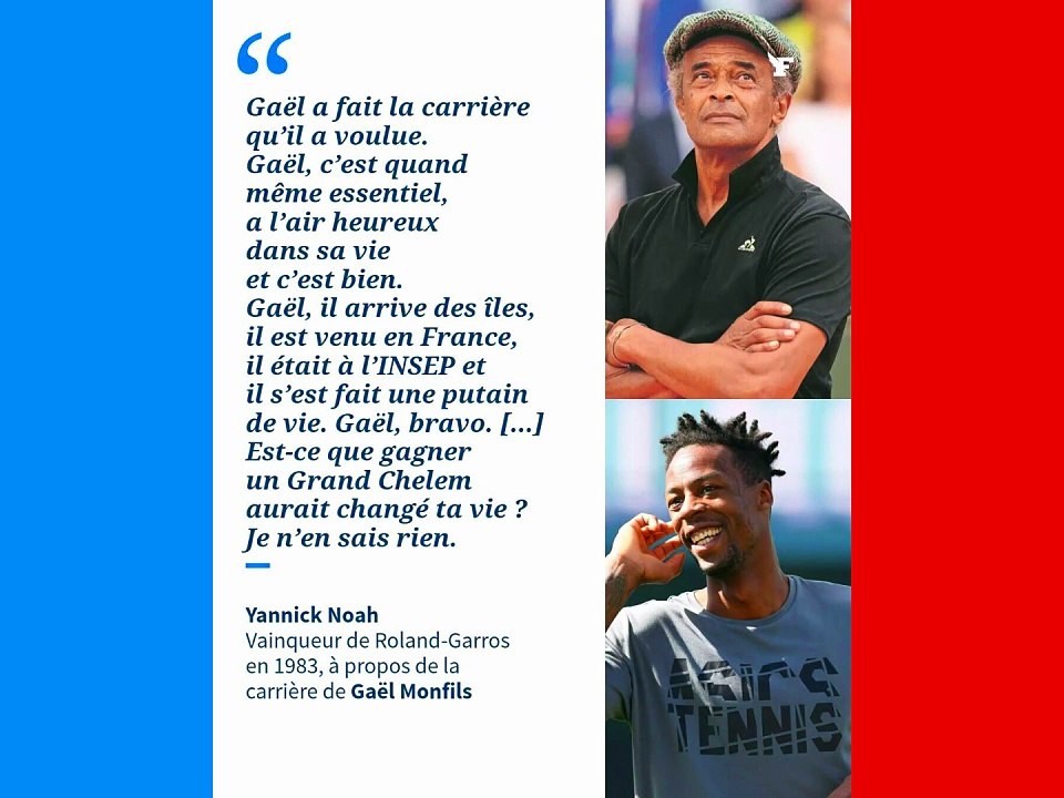 📺Yannick Noah parle de Gaël Monfils qui dispute son dernier Roland-Garros🎬ABONNES-TOI & METS UN COM' STP MERCI📺🙏😉😎💖