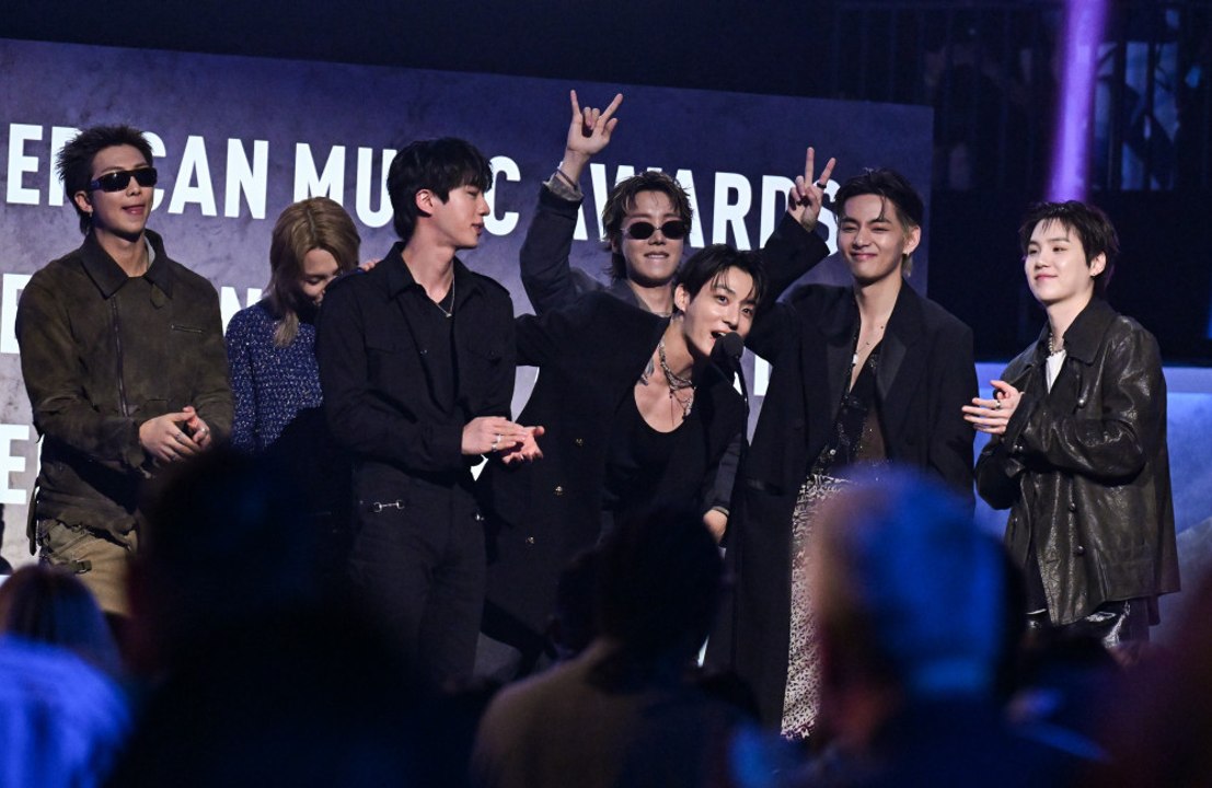 BTS feiern Erfolge bei American Music Awards