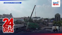 Rescue' in Angeles building collapse ends | 24 Oras