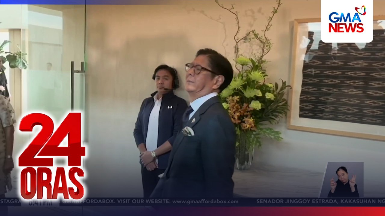 PBBM, ‘di nagkomento nang tanungin sa alegasyon ni Sen. Marcos na may planong term extension | 24 Oras