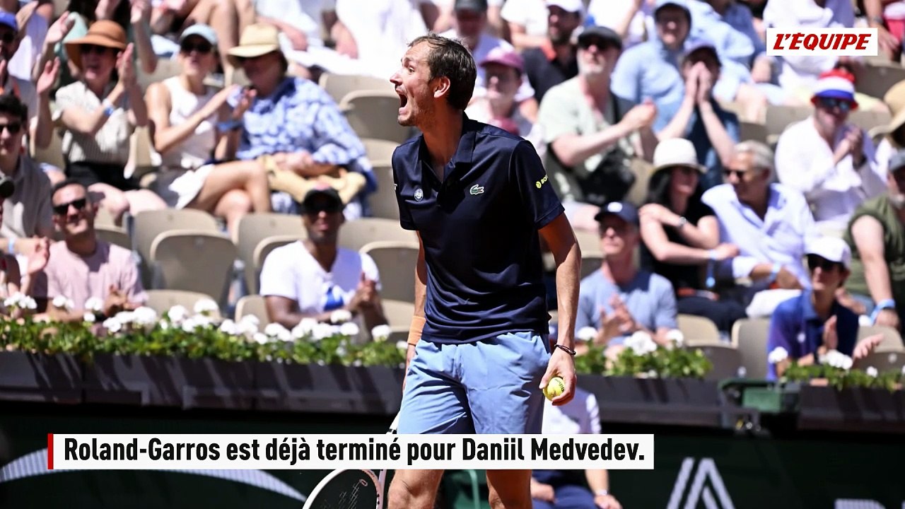 Daniil Medvedev battu dès le premier tour à Roland-Garros par Adam Walton - Tennis - Roland-Garros