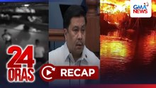 24 Oras: (Part 1) Sen. Estrada, kakasuhan ng plunder; PBBM, napaismid nang tanungin sa alegasyon ni Sen. Marcos; 350 pamilya, nasunugan sa Taguig; atbp