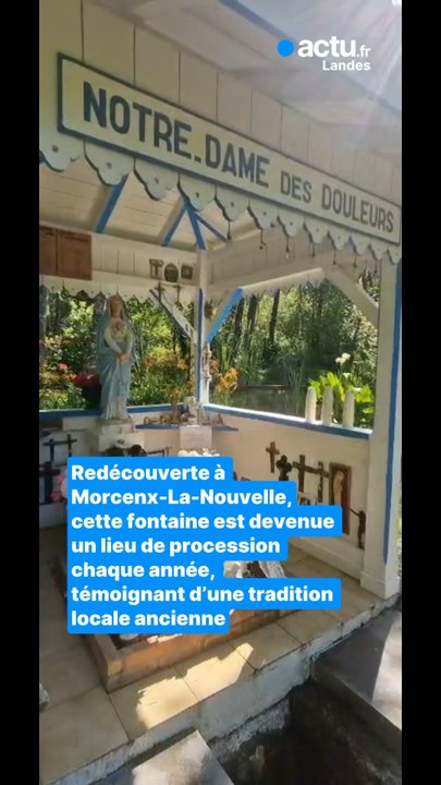 Une fontaine qui fait des miracles dans les #Landes ?