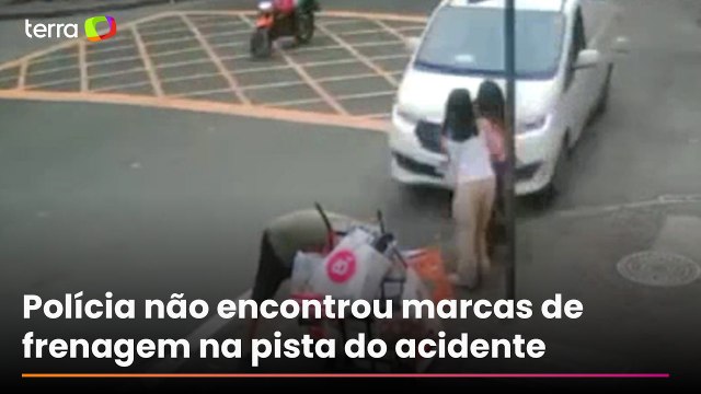 Novas imagens mostram instante em que van atropela filha de diplomatas no Rio de Janeiro
